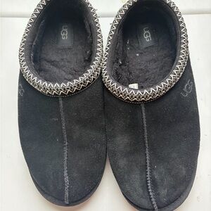 UGG Men's Black Slip-On Loafers